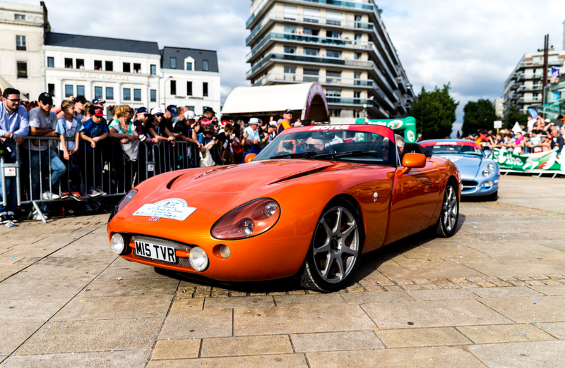 No fewer than a dozen TVRs participated in the parade. Cannot confirm how many fluids were left in waste along the parade route. Although truth be told, every single TVR I’ve ever seen has not only been in perfect condition, but ran brilliantly.